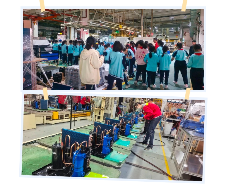 參觀芬尼生產(chǎn)車間 參觀芬尼生產(chǎn)車間