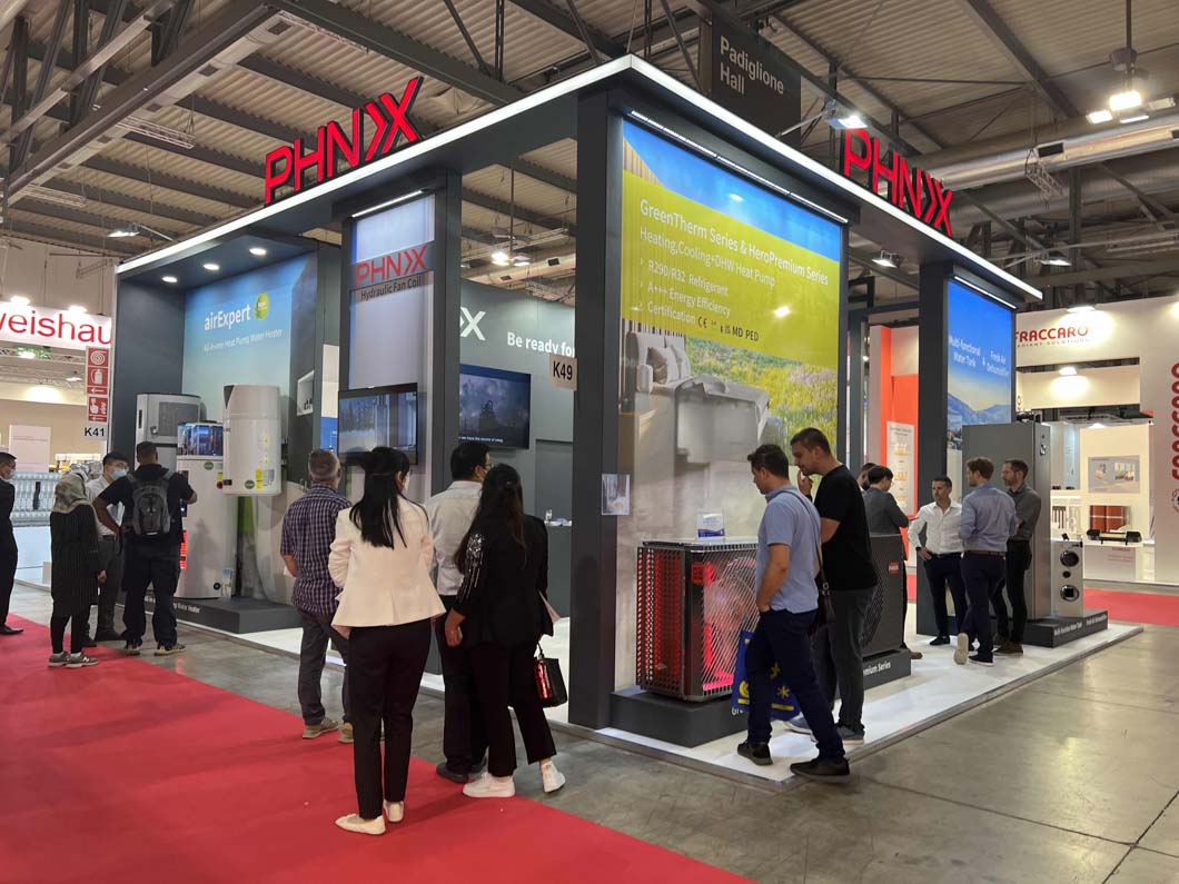 芬尼參加意大利米蘭MCE舒適家居制冷暖通展 