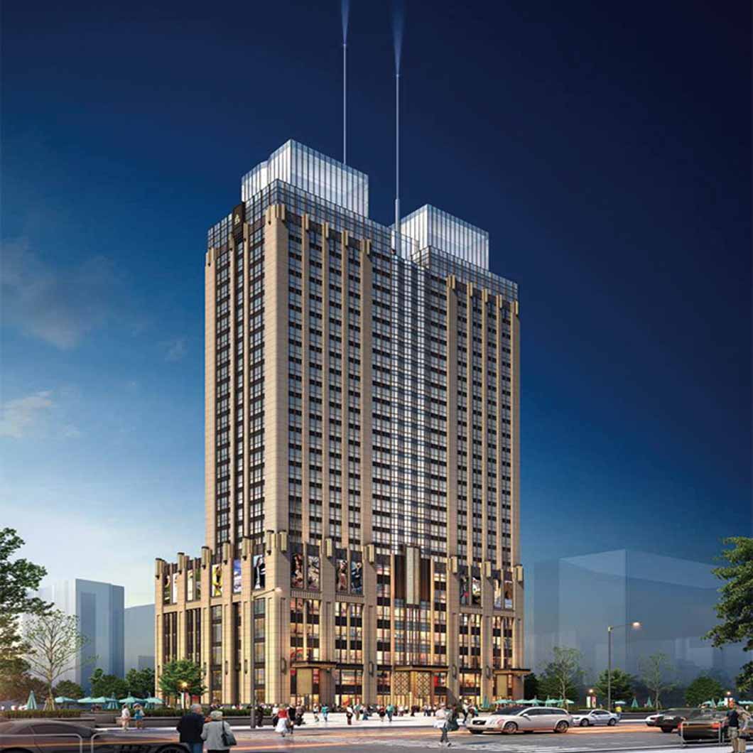 案例分享｜蘭州安盛大廈3.7Wm2采暖源自于芬尼克茲空氣源熱泵 